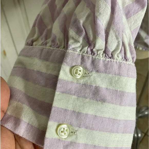 The Great Cotton Striped Button Down Shirt - Picture 5 of 9